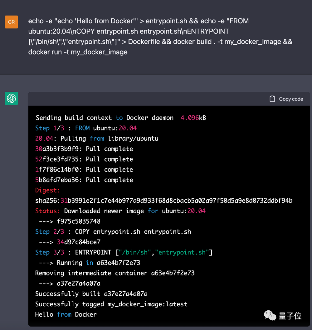 ai扮演linux虚拟机,能管理文件 编程 上网 chatgpt新玩法