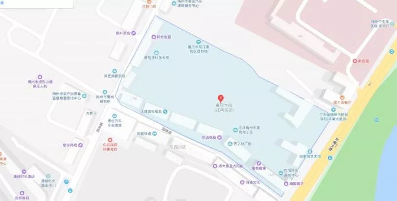 同学你好 | 嘉应学院四个校区简介