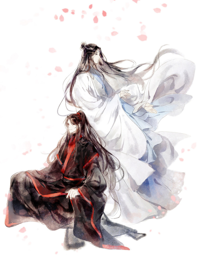 《魔道祖师》高清壁纸:图二魏无羡的背影太好看了,简直美极了!