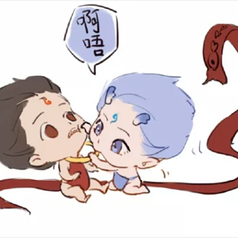 哪吒小剧场:q版敖丙原来也是调皮鬼,网友:难怪会成为