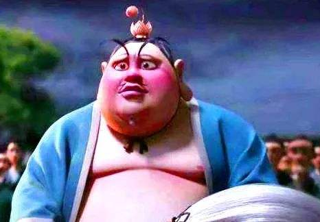 哪吒之魔童降世cos太乙真人的胖子大火官方转发最为致命