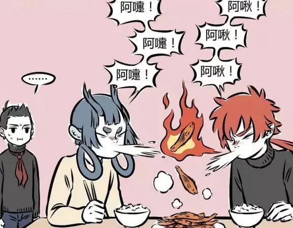 非人哉:红孩儿龙女秀恩爱,烹调蜜汁烤鱼,瞬间让哪吒胃口全无