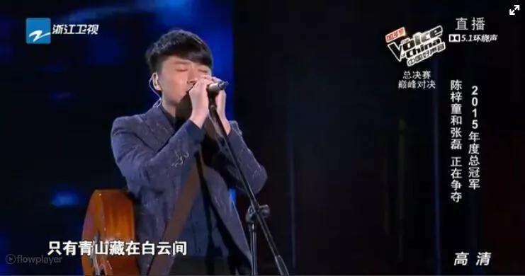 张磊:2015《中国好声音第四季》全国总决赛冠军.