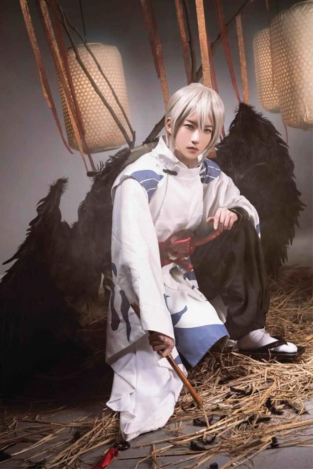 《阴阳师》大天狗cosplay,网友:怎么会有这么好看的狗子