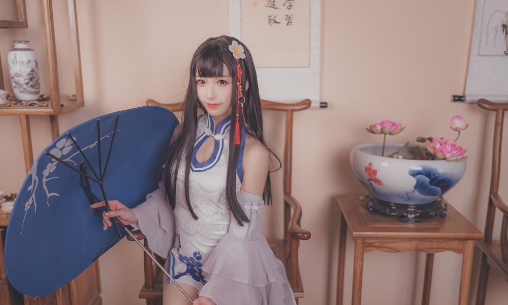 碧蓝航线:逸仙cosplay,尝试一种美的方法