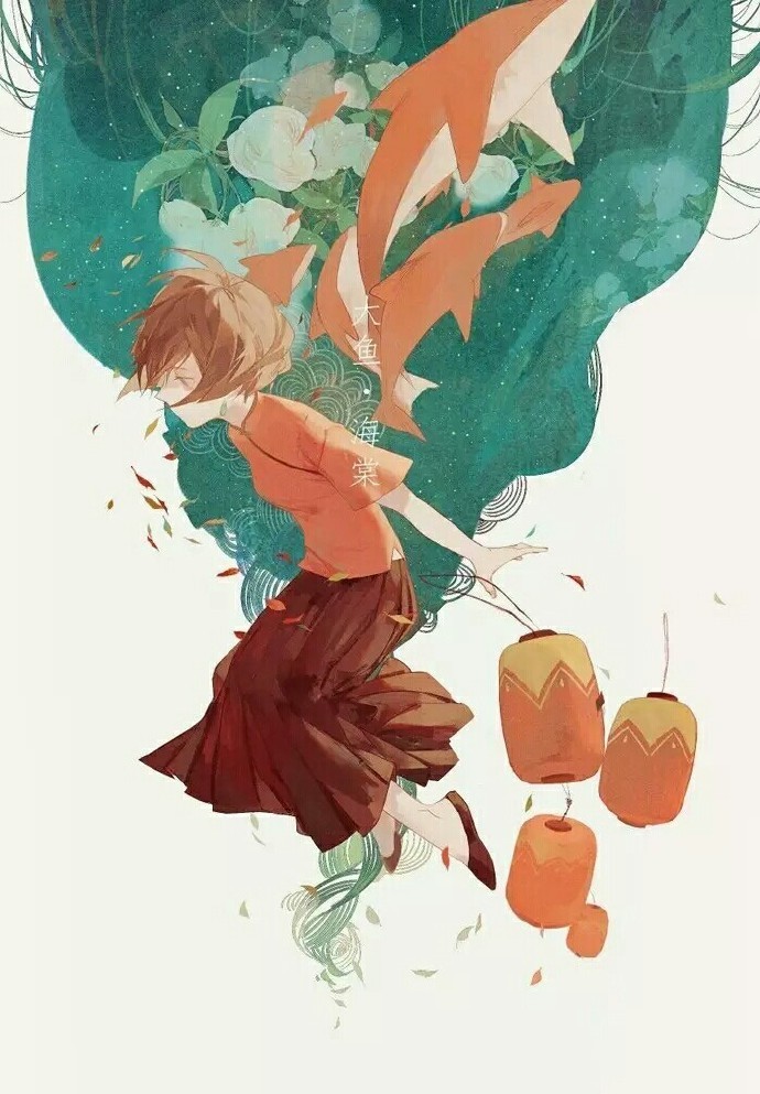壁纸二次元动漫,北冥有鱼其名为鲲
