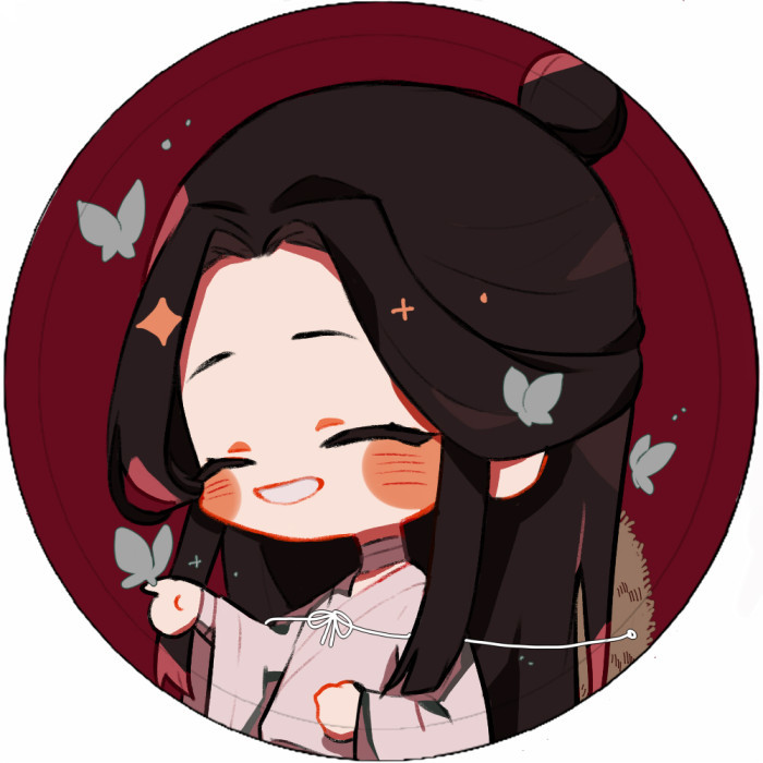 《天官赐福》头像:花城vs谢怜,只有在他面前才会变成