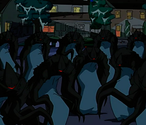 成龙历险记中最强的鬼影兵团,异形兵团只能排第3,第1需要狗住