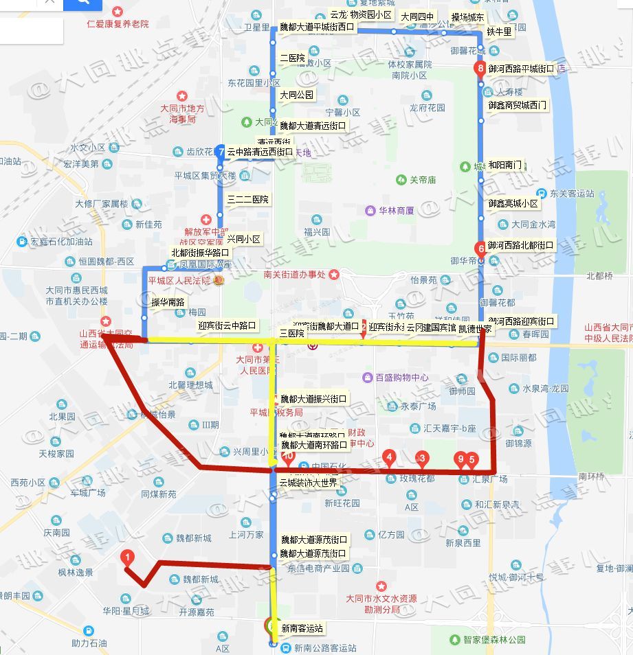 多条公交线路大调整,内含变更路线图!