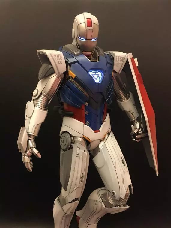 模玩控:rx78白色恶魔配色,ht 钢铁侠mk33模型