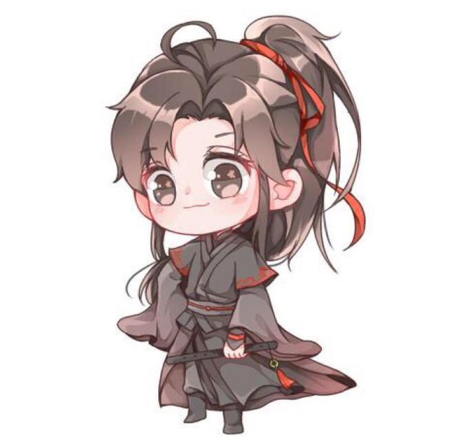 魔道祖师q版萌图江橙快放开蓝曦臣网友在线召唤金光瑶