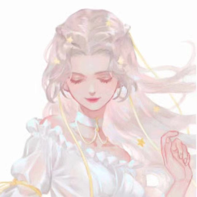 动漫仙气女生头像:你星辰似海,如万鲸成宇宙,你是人间