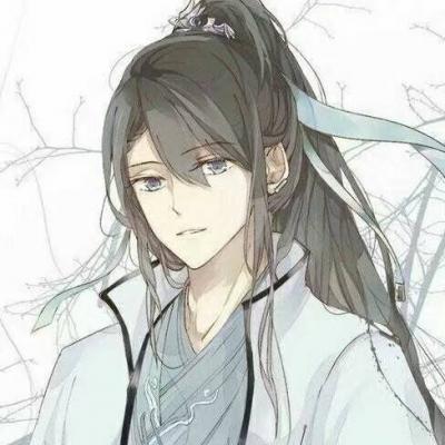 "魔道祖师"情侣头像:我只痴心于一枝玫瑰,痴心于她!