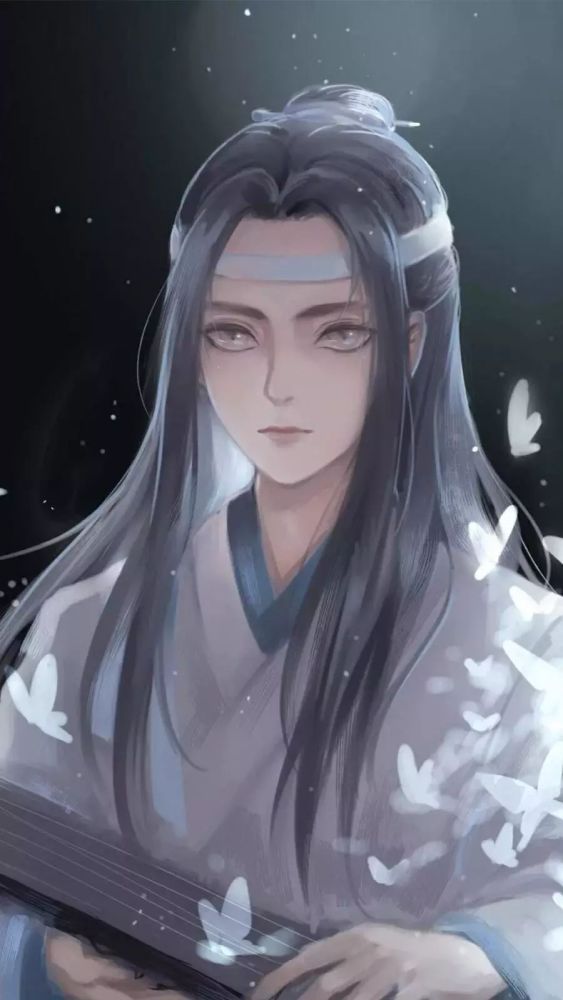 魔道祖师高清壁纸:少年时期的蓝忘机,一样的冰山脸