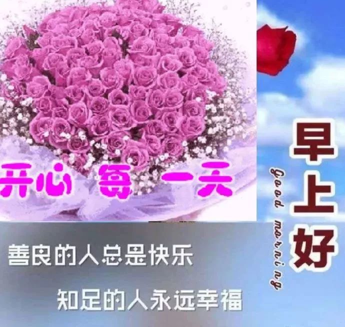 微信早安问候语祝福表情包 早安问候语图片暖心话