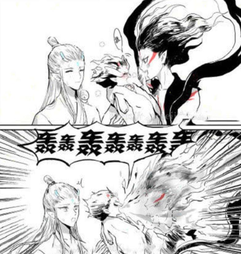 藕饼cp甜蜜日常,哪吒喂奶姿势不当遭敖丙怒怼,直言:太不负责