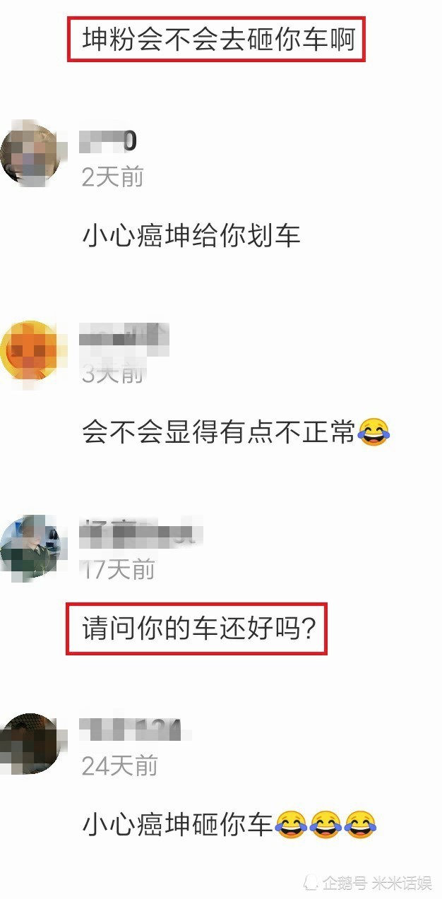 蔡徐坤"鸡你太美"车贴上架,看了买家晒照,网友:车还好吗?