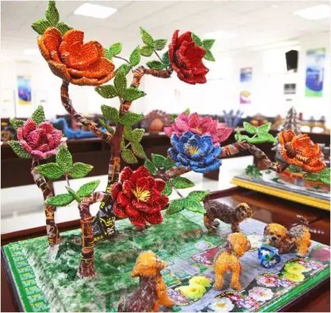 首届浙江福彩即开票手工艺品大赛获奖作品