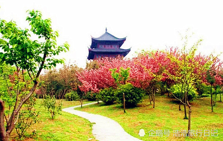 武汉最美的公园——堤角公园,楚风汉韵风光旖旎,美景