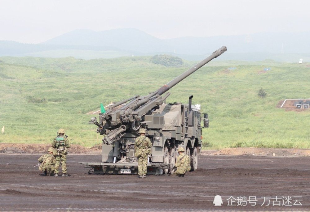 日本陆上自卫队19式155亳米自行榴弹炮