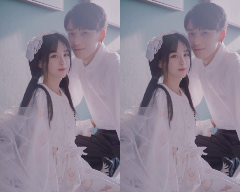 杨清柠首次公开"婚纱照",看到毛宸宸的造型,网友:偶像男主!