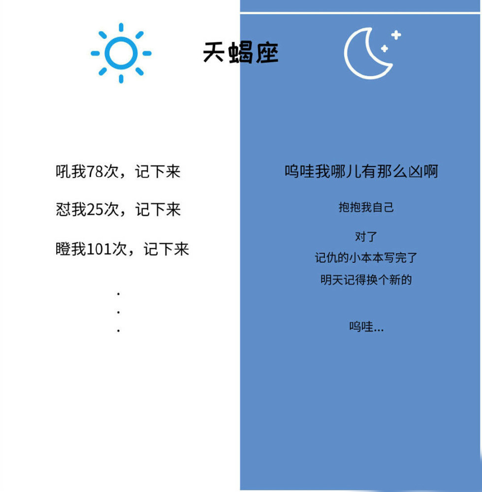 天蝎超记仇,天秤爱美是颜控