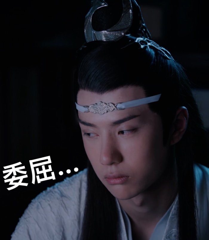 陈情令蓝湛表情包:有些人表面端方雅正,实际上是个表情包大户