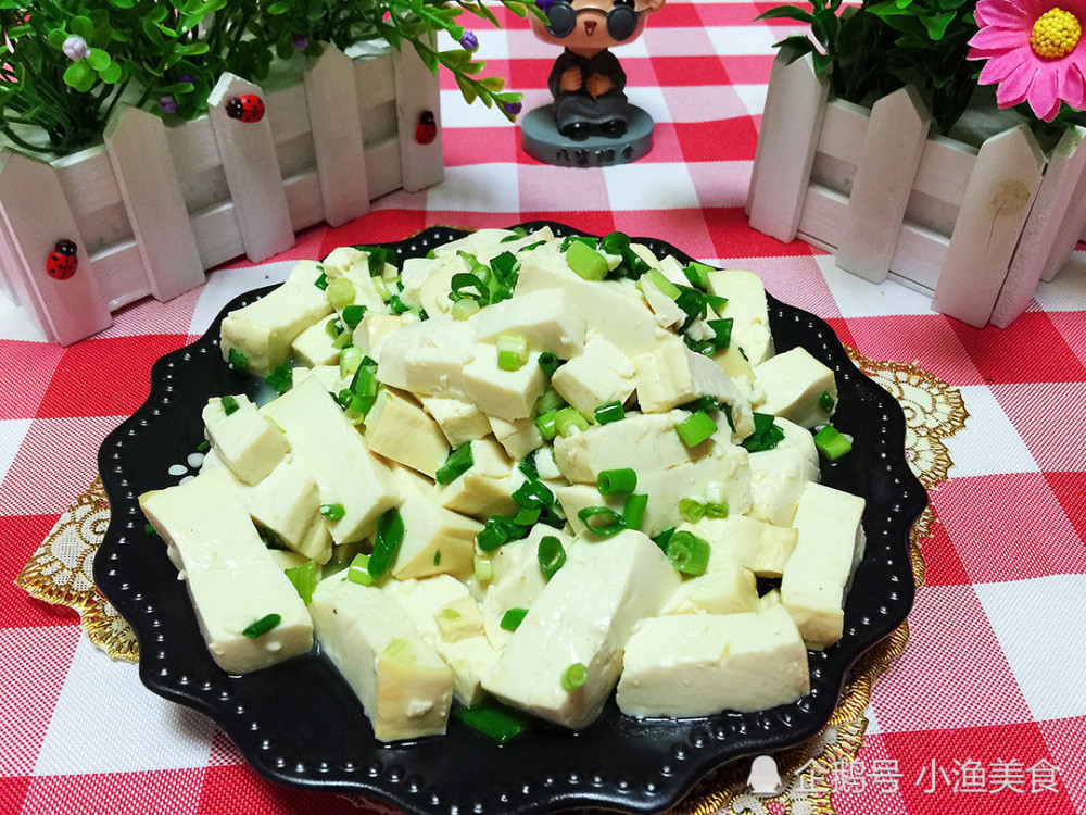 这才是小葱拌豆腐好吃的做法,简单清新又开胃,比外边