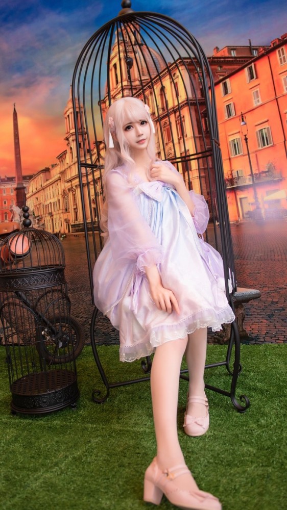 lolita:自带仙气的小姐姐,马儿都自惭形秽