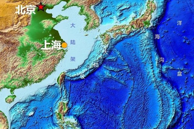 海底地形可以分为几部分?分别是什么?