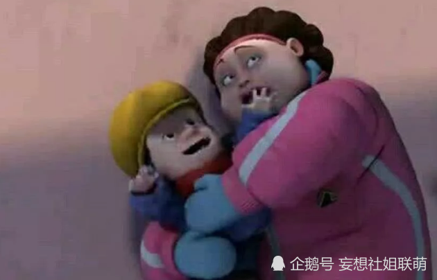 熊出没光头强妈妈正脸让人失望当看到他妈妈的动作后爱了