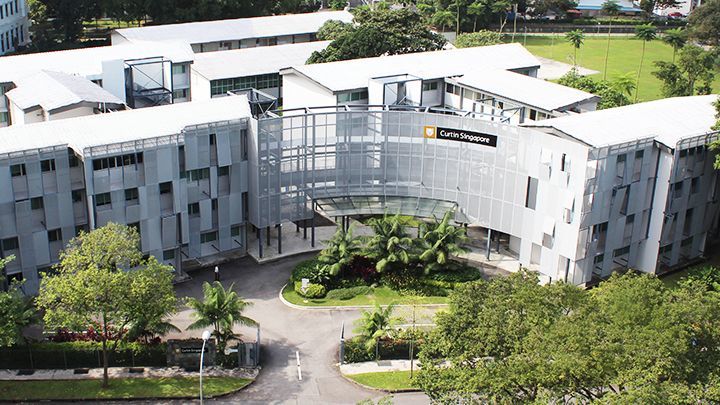 澳大利亚科廷大学新加坡校区.图/科廷大学新加坡校区