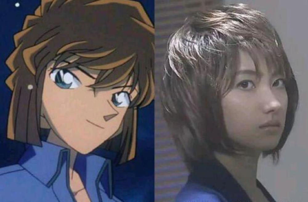 名侦探柯南:十三年前的真人版,小哀好美,小兰却怎么肿