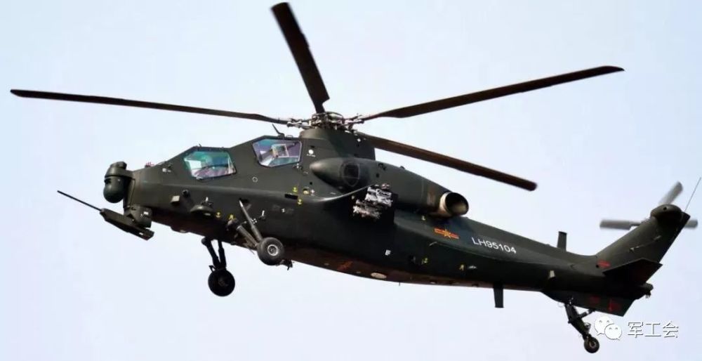 目前,我国已可自主研制新一代武装直升机,且直升机生产能力已在追赶