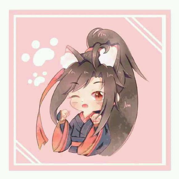 《魔道祖师》情侣头像:兔子叽vs猫咪羡,很想抱回家养
