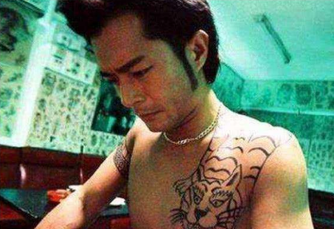 偶像纹身古天乐的可爱蔡徐坤的性感而他的是太炫酷