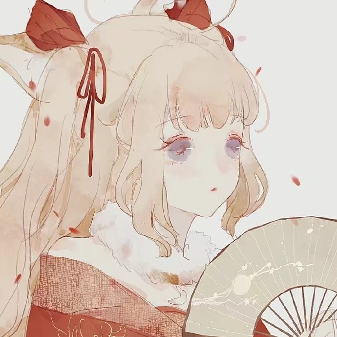 动漫图片:小女孩的白色衣服,好仙儿啊