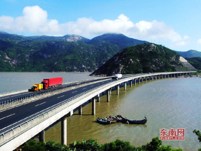 沈海高速霞浦杨家溪大桥.福建高速集团宁德管理分公司 供图