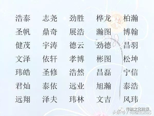 五行带水火的名字 五行属水寓意最好的字 起名网