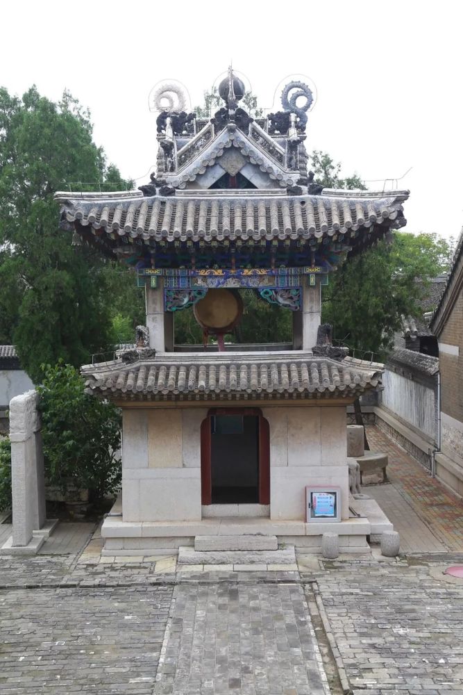 河北玉田县净觉寺,现存清代古建筑,兼有明清建筑风格