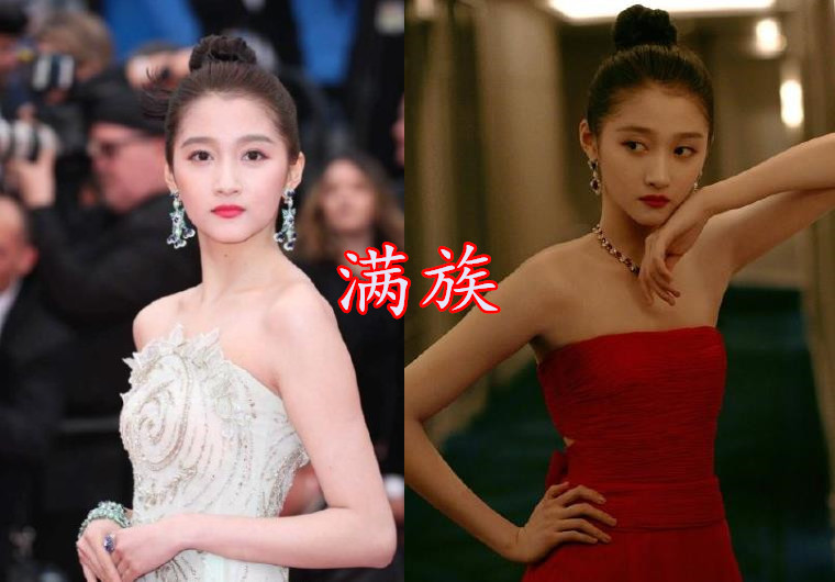 不是汉族的四位明星,刘诗诗回族,关晓彤满族,白族的她
