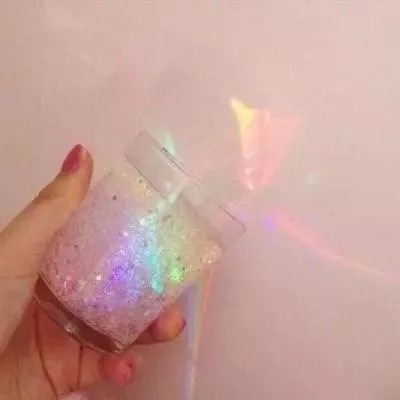 唯美女头:会带来好运的彩虹头像!