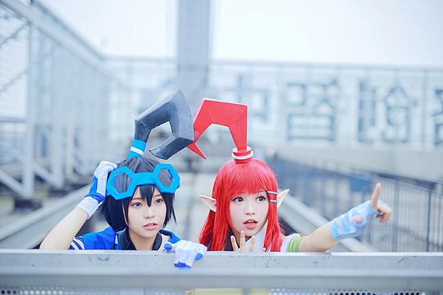 凹凸世界cosplay正片,呆毛姐弟上线,可爱到忘记呼吸!