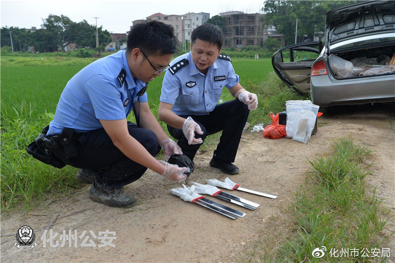 茂名"刀锋警察"唱正气歌,联手群众擒下大贼