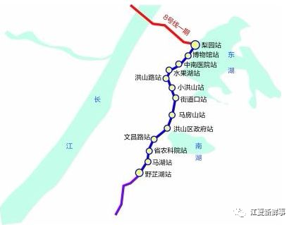 地铁8号线的建设备受江夏居民关注 尤其是8号线南延线的设置 到底是否