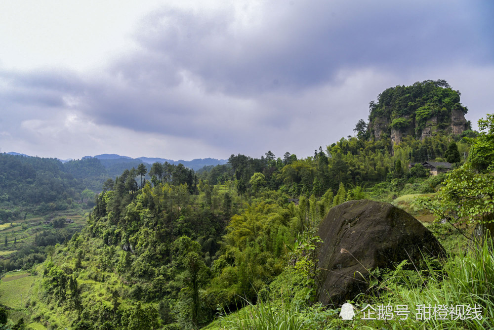 威远深山藏古寨,险峻的五堡墩古寨是什么人修建的