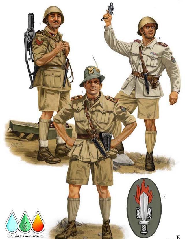 二战意大利精锐部队和特种部队,装备好但是存在感低