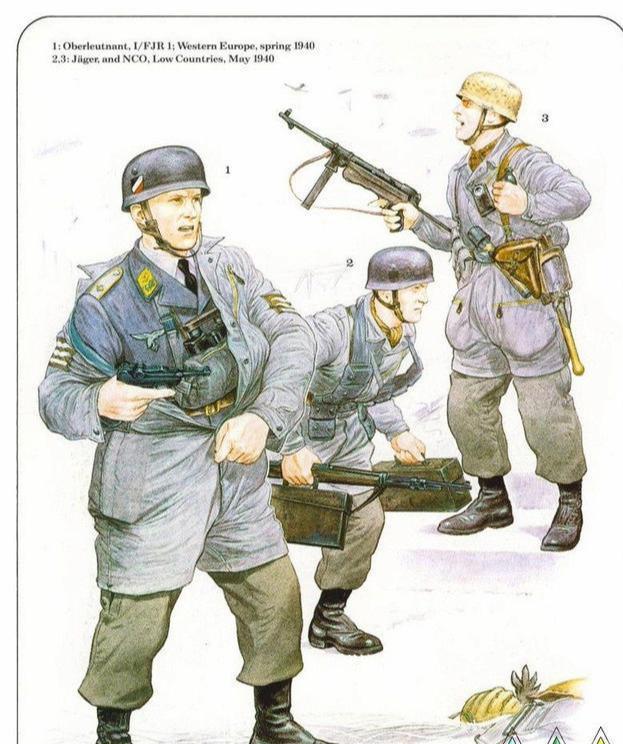 二战德军空降部队单兵装备介绍