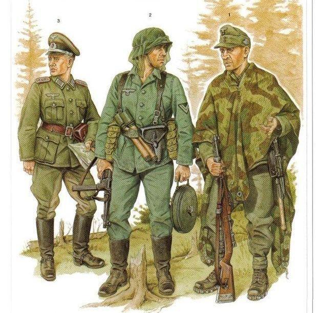 二战德军军服以及单兵装备图册——东线