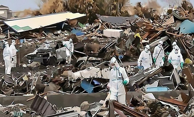 日本核辐射地点到处可见变异生物